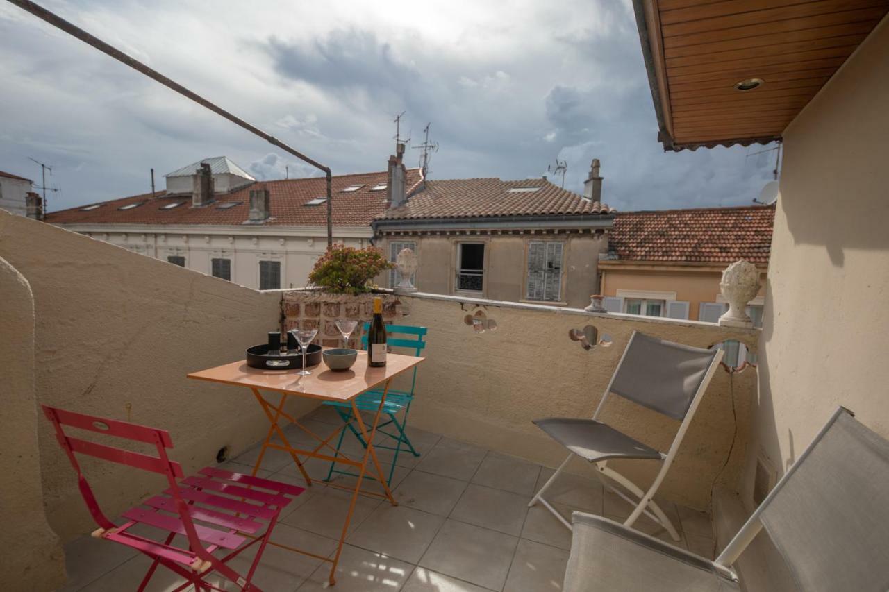 Belle Surprise Coeur De Ville, Cosy Avec Terrasse Cannes Esterno foto